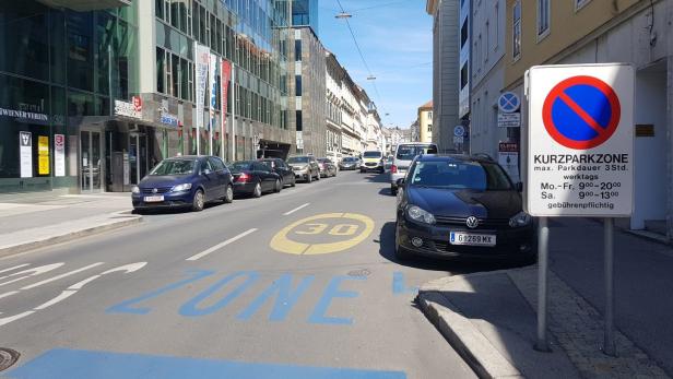 Die Kurzparkzonen in Graz werden ab Montag wieder kontrolliert