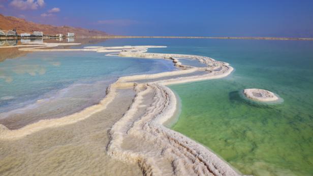 Das Tote Meer trocknet aus