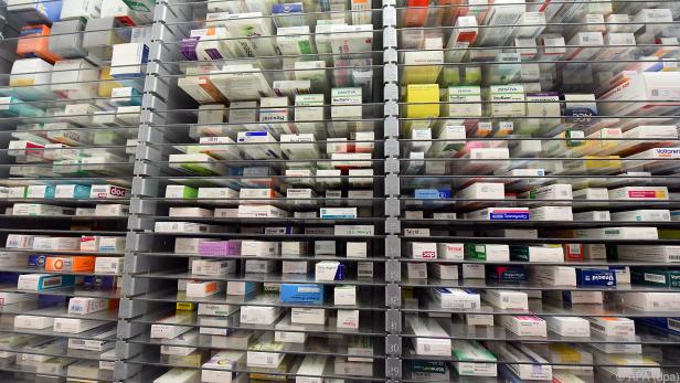 Offenbar wurden in Österreich Medikamente auf Vorrat gekauft