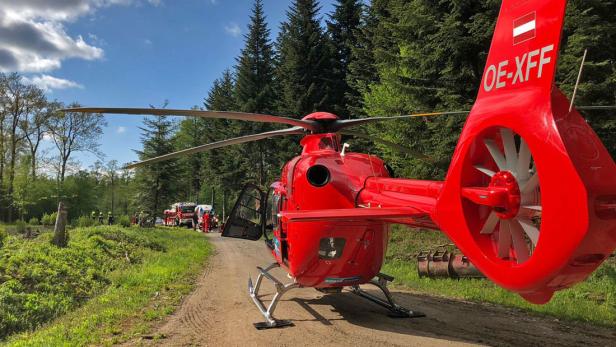 NÖ: Hubschraubereinsatz nach Reitunfall im Wald