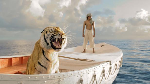 Aus dem Film &quot;Life of Pi: Schiffbruch mit Tiger&quot;
