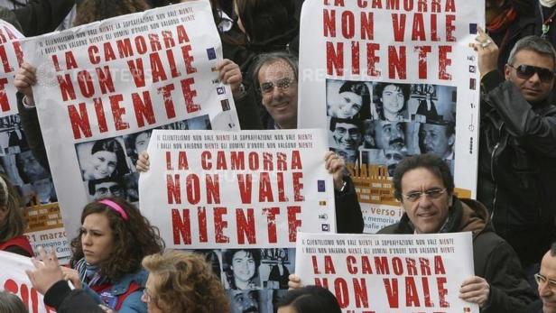 Proteste gegen die Camorra