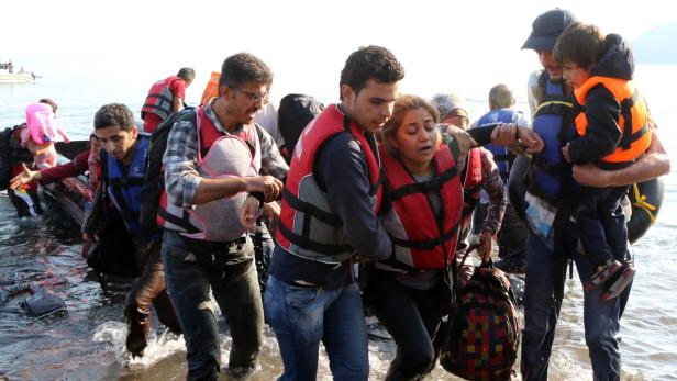 In südtürkischen Küstenstädten wie etwa Bodrum (Bild) floriert der Verkauf von Schwimmwesten an Flüchtlinge, die von Schleppern auf kleinen Schlauchbooten auf die nahe gelegenen Griechischen Inseln übergesetzt werden.