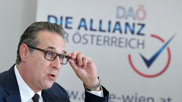 PK DIE ALLIANZ FÜR ÖSTERREICH (DAÖ) „RÜCKBLICK & AUSBLICK?: STRACHE“.