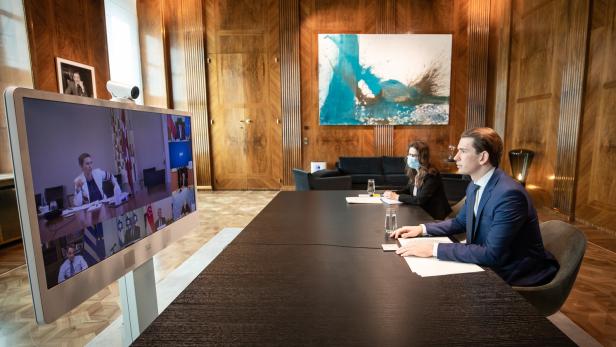 Bei Videokonferenzen der Regierungsmitglieder kommt zumeist US-Software zum Einsatz.