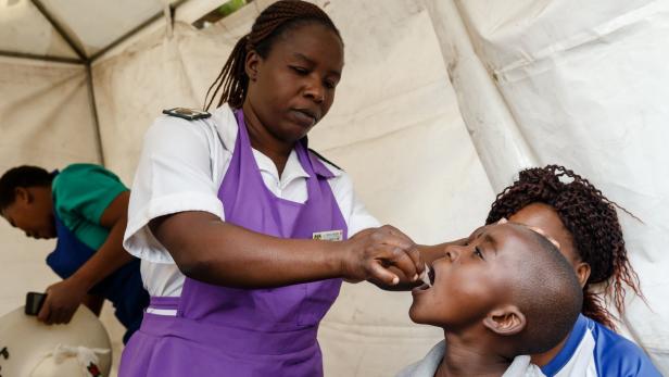 Impfaktion in Simbabwe