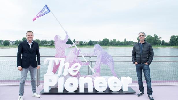 CEO Ingo Rieper und ThePioneer-Gründer & Herausgeber Gabor Steingart