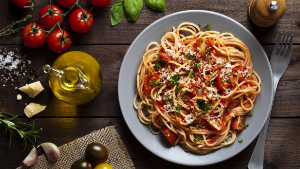 Vegan durch den Jänner - Tag 14: Spaghetti al pomodoro fresco