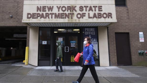Unemployment in New York due to Coronavirus 