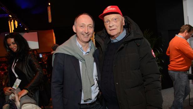 Attila Dogudan und Niki Lauda