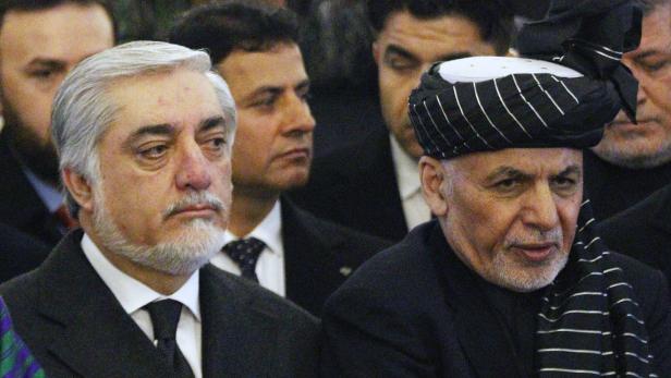 Abdullah Abdullah und Ashraf Ghani
