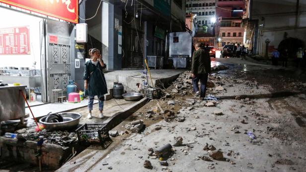 Erdbeben im Südwesten Chinas fordert Tote und Verletzte