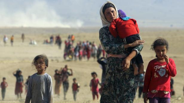 Rund 3000 jesidische Frauen und Kinder im Irak und in Syrien befinden sich noch immer in den Fängen des „Islamischen Staates“ – sie werden wie Sklaven behandelt