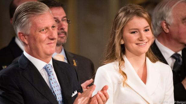 König Philippe von Belgien ist stolz auf seine Tochter Elisabeth