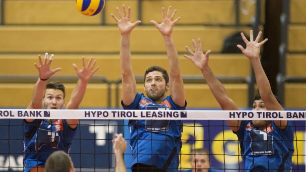 Volleyball, Hypo Tirol Volleyball Team gegen Berli