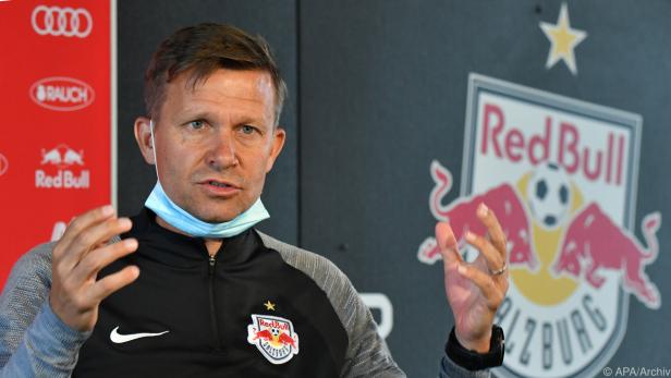 Salzburg-Trainer Jesse Marsch ist in Dortmund ein Thema.