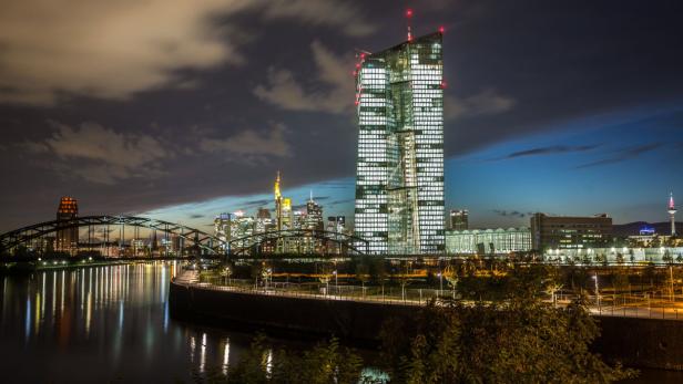 Die meisten der 1400 Bauarbeiter sind schon weg, der Neubau der EZB in Frankfurt am Main ist bezugsfertig.