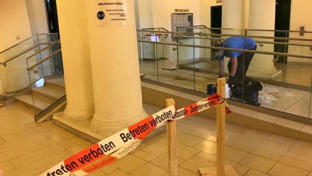 Fäkalien-Attacke auf Wiener Landesgericht