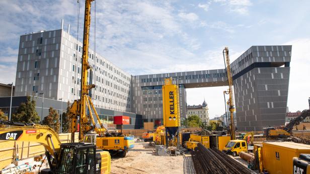 Bis Mitte 2021 entsteht beim Westbahnhof der City-Ikea samt Hotel und Dachterrasse.