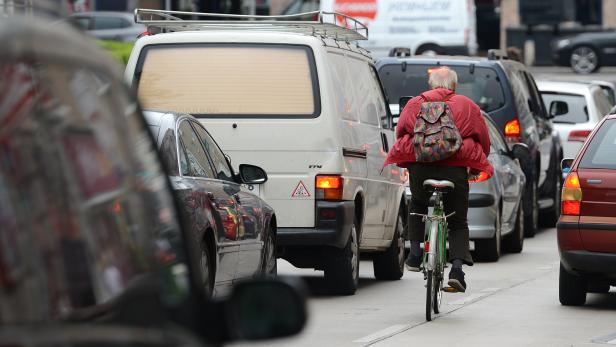 Radfahrer in Wien