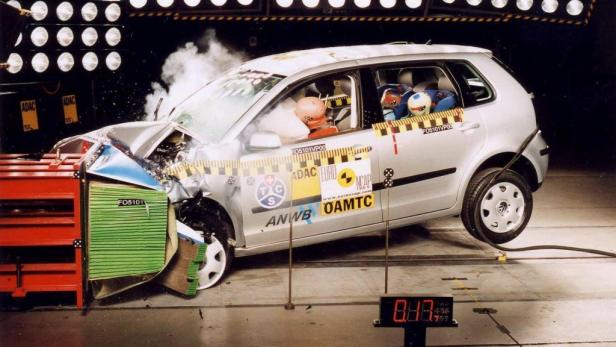 Fast nur Bestnoten beim Crashtest