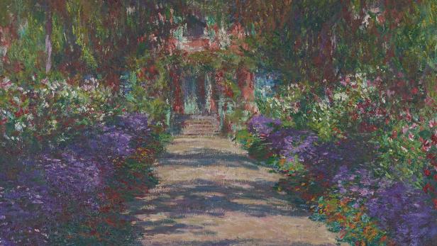 Der &quot;Weg in Monets Garten in Giverny&quot; (1902) fand 1942 den Weg in die Belvedere-Sammlung