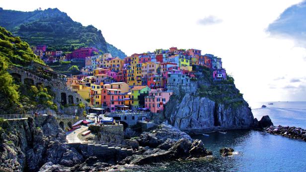 Der Nationalpark Cinque Terre ist ein beliebtes Ziel für Italien-Touristen.