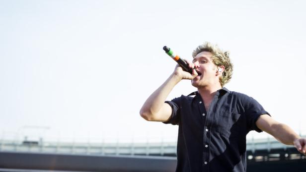 Fotos vom One Direction-Konzert im Wiener Ernst-Happel-Stadion. Im Bild: Niall Horan