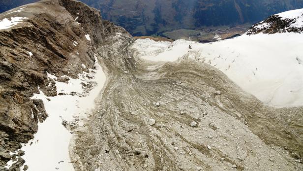 Ein gewaltiger Felssturz am Kleinen Wiesbachhorn im Oktober 2017 fiel genau in das Schema des in der Nähe laufenden, langjährigen Forschungsprojekts