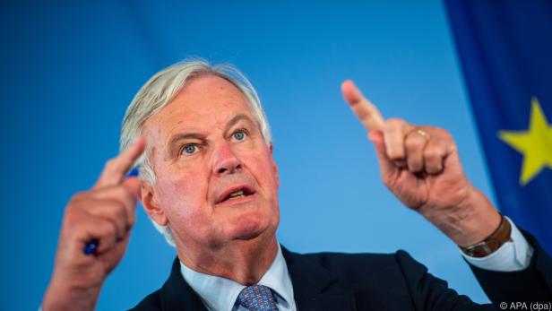 Barnier warnt vor Scheitern der Verhandlungen mit London