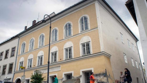 Hitlers Geburtshaus in Braunau