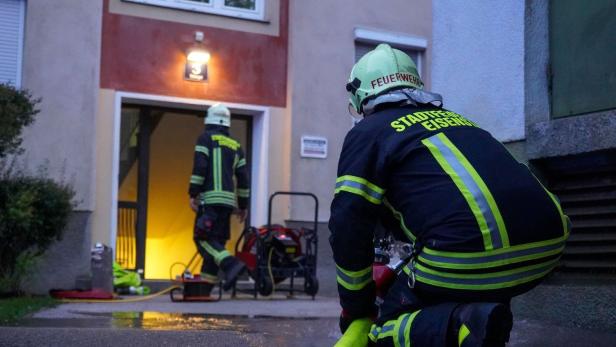 Starker Rauch: Wohnhausanlage in Eisenstadt evakuiert