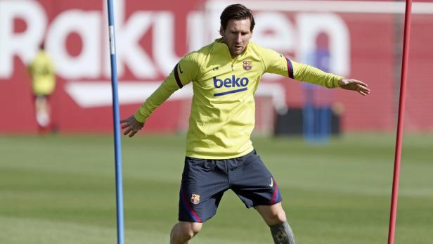 Lionel Messi kann wieder trainieren