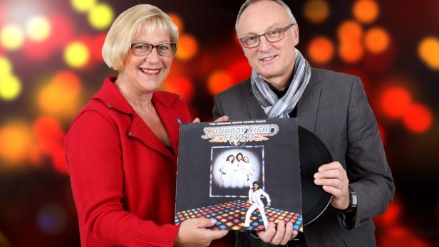 Bürgermeisterin Ursula Puchebner und Intendant Johann Kropfreiter präsentierten Mittwoch &quot;Saturday Night Fever - The Musical&quot; als die Sommerproduktion 2015