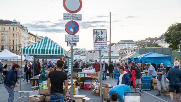 Wiener Hauptbücherei und Flohmarkt am Naschmarkt öffnen wieder