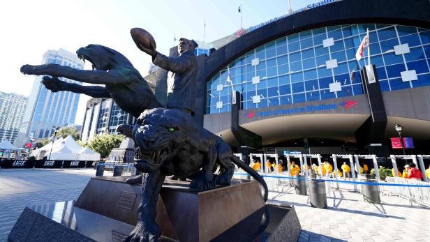 FILES-AMFOOT-NFL-PANTHERS-RACISM-STATUE