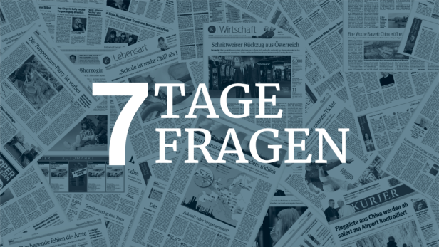 Das KURIER-Wochenquiz: Sieben Tage - sieben Fragen