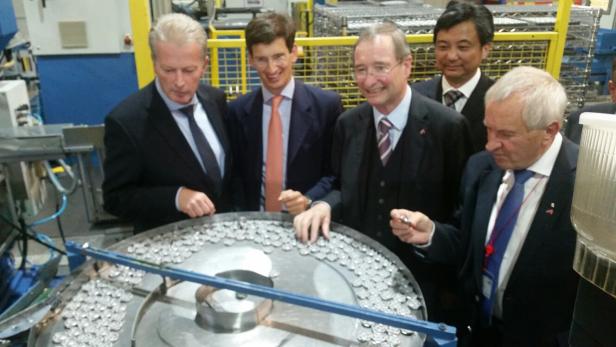 China-Besuch der österreichischen Delegation