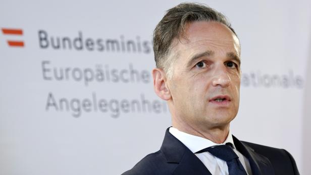 DEUTSCHER AUSSENMINISTER MAAS IN WIEN