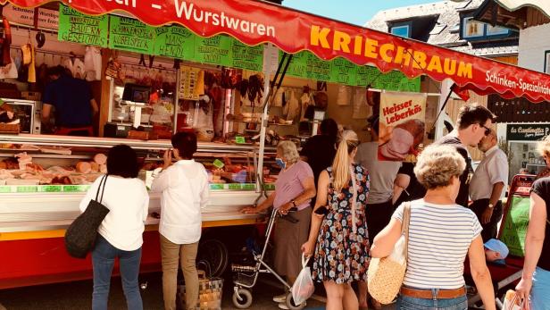 Samstags in St. Gilgen: Der schönste Wochenmarkt im Salzkammergut
