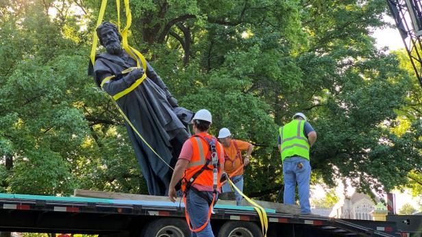 Anti-Rassismus: USA entfernen immer mehr Statuen und Gemälde