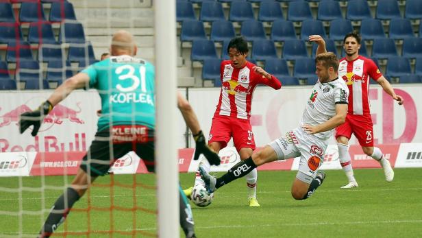 Salzburg verspielt gegen den WAC eine 2:0-Führung