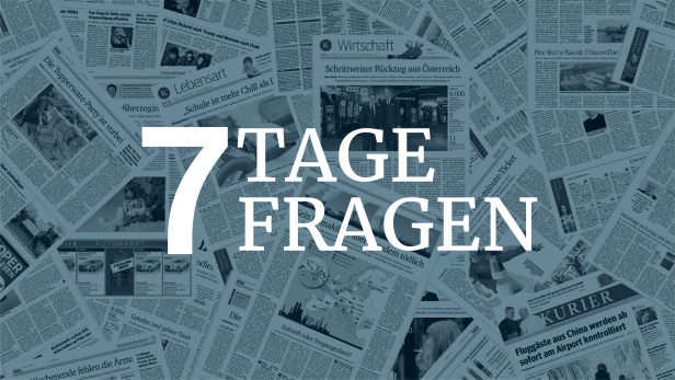 Das KURIER-Wochenquiz: 7 Tage – 7 Fragen