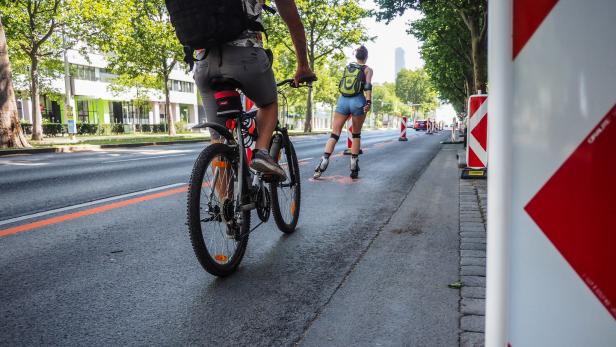 Studie belegt: Radfahrer mögen Pop-up-Radwege