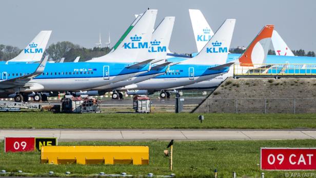 Hilfspaket auch für die KLM Royal Dutsch Airlines