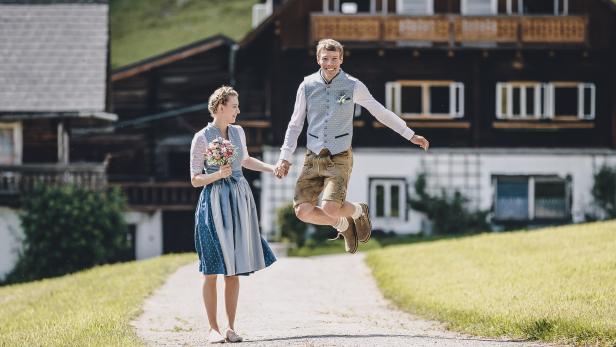 Hochzeit im eigenen Garten: Kombinierer-Star Rehrl sagte Ja