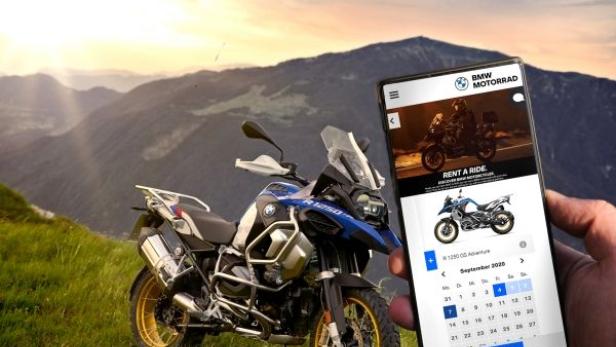 BMW Motorrad-Mietprogramm Rent A Ride wächst kontinuierlich