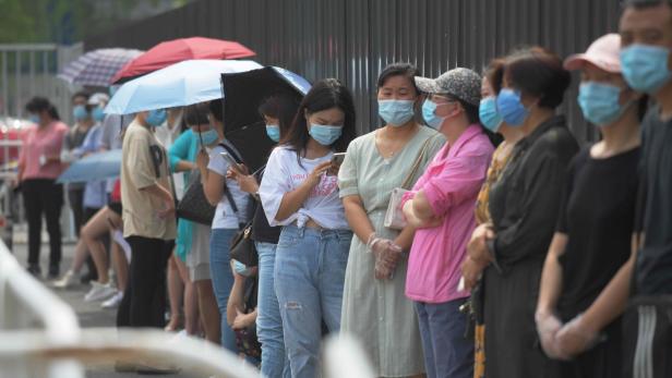 Wegen 311 Neuinfektionen: 500.000 Chinesen müssen in Lockdown
