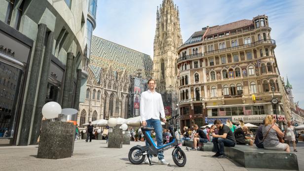 Und noch ein Leih-Elektro-Zweiradler für Wien