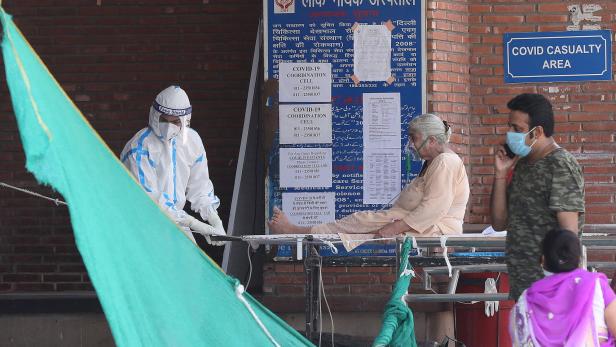 Coronavirus: Indien plant Krankenhaus mit 10.000 Betten aus Karton